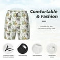 thumbnail image 5 of Lsque Mens Swim Trunks Jungle Animal Pattern - Bathing Suit Compression Liner - Beach Swim Shorts Swimwear - (S-3XL) - Stretch Quick Dry -3X-Large, 5 of 9