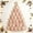C#034, variant on 2026 DIY Fabric Christmas Advent Tree Kit, Handmade 24 Pocket Christmas Countdown Calendar, Wall Hanging Calendar, Reusable Fill‑Your‑Own Decor for Family Christmas Holiday Decoration A
