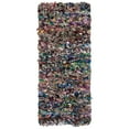 thumbnail image 6 of SAFAVIEH Rio Cassandra Confetti Polyester Shag Area Rug, Light Pink/Multi, 6' x 9', 6 of 9