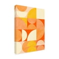 thumbnail image 2 of Trademark Fine Art Ana Rut Bre Spring Mid Rhapsody Orange 3 Canvas Wall Art, 2 of 4