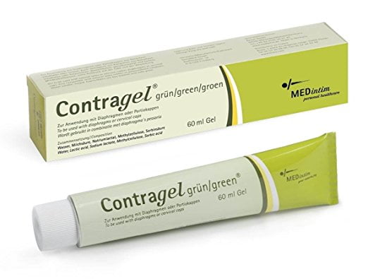 contragel green contraceptive gel 60ml 