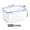 blue-3A Home Decor, variant on JJV 4 in 1 Food Storage Container Set for Fridge with Built in Strainer Colander and Airtight Lid Stackable Transparent Plastic Produce Saver for Berries Grapes Lettuce