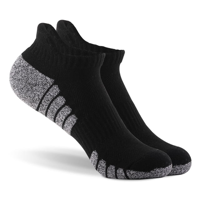 Calcetines tobilleros Minnieouse de algodón transpirables deportivos para adultos y niños color Negro L