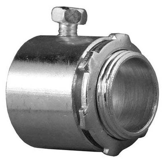 Appleton SNTC-50, 1/2"", Iron, Non-Insulated, Set Screw Conduit Connector, 1pc