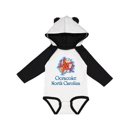 

Inktastic Ocracoke North Carolina Gift Baby Boy or Baby Girl Long Sleeve Bodysuit