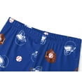 thumbnail image 5 of Beezizac Little Boys Pajamas - Soft Snug-fit PJs Tee & Pants Sleepwear Set Dark Blue Baseball Toddler Jammies Size 10, 5 of 7