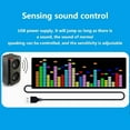 thumbnail image 6 of Music Spectrum Display USB Power Voice Sensors Analyzers with Clock for Musician, 6 of 10