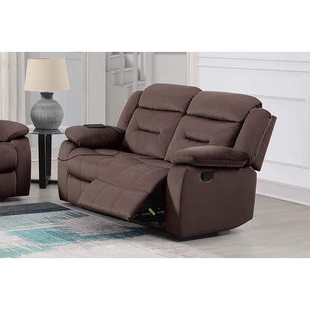 Poundex Motion Loveseat