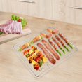 thumbnail image 2 of LNGOOR 2 Pack Stainless Steel Cooling Rack  Metal Baking Rack for Baking Sheet  Oven Safe up to 575F  Dishwasher Safe and Rust Free | 9.7‘‘ x 7.3‘‘ x 0.6‘‘, 2 of 5