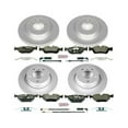 thumbnail image 2 of Power Stop Front and Rear Euro-Stop ECE-R90 Certified Brake Pad and Rotor Kit ESK873, 2 of 5