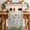 Off-white, variant on Easter Table Runner 48 Inches Long Farmhouse Dress Scarves, Spring Bunny Botanical Flowers Herbs Eggs Plaid Dining Tablerunner for Coffee Table/Kitchen Island/Party Décor, 13" x 48"