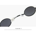 thumbnail image 3 of pitrice Mini Sunglass Eye Protector Retro Eyewear Fashionable Multicolored Small Sweet Gift Chic Design Attractive Kid Supplies Gold/Gray, 3 of 9