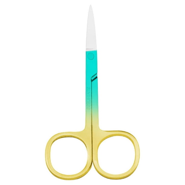 Vogacara Pinzas para cutículas de uñas, tijeras de acero inoxidable, galvanoplastia, pinzas impermeables para el pelo de la nariz, espray Type1 NO1