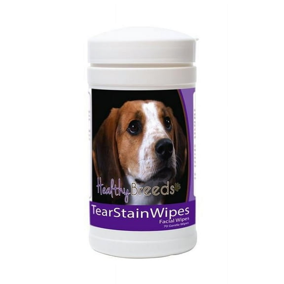 Healthy Breeds 840235152873 American English Coonhound Tear Stain Wipes