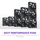 thumbnail image 2 of Ventilador para PC NZXT F120X 120 mm PWM RGB de bajo ruido, negro, 2 of 9