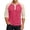 Pink, variant on Dwelliawo Men's Henley T-Shirts Long Sleeve Sport Athletic Tops Casual Basic Shirt Baseball Shirt Men Henley Shirt with Colorblock Design for Casual Wear Purple 3xL