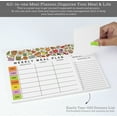 thumbnail image 2 of Inkdotpot Weekly Meal Planner Notepad 7"x10 , "Weekly Meal Plan" Magnetic Meal Planning Pad with Tear Off Grocery Shopping List for Fridge- Kitchen & Home - 54 Sheets -V8, 2 of 7