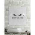 thumbnail image 4 of Look Me in the Lashes Painting Print on Wrapped Canvas, 4 of 7