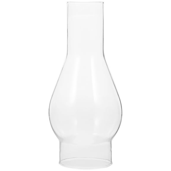 Kerosene Lampshade Glass Chimney for Light Cover Accessories Oil Lantern Globes Transparent