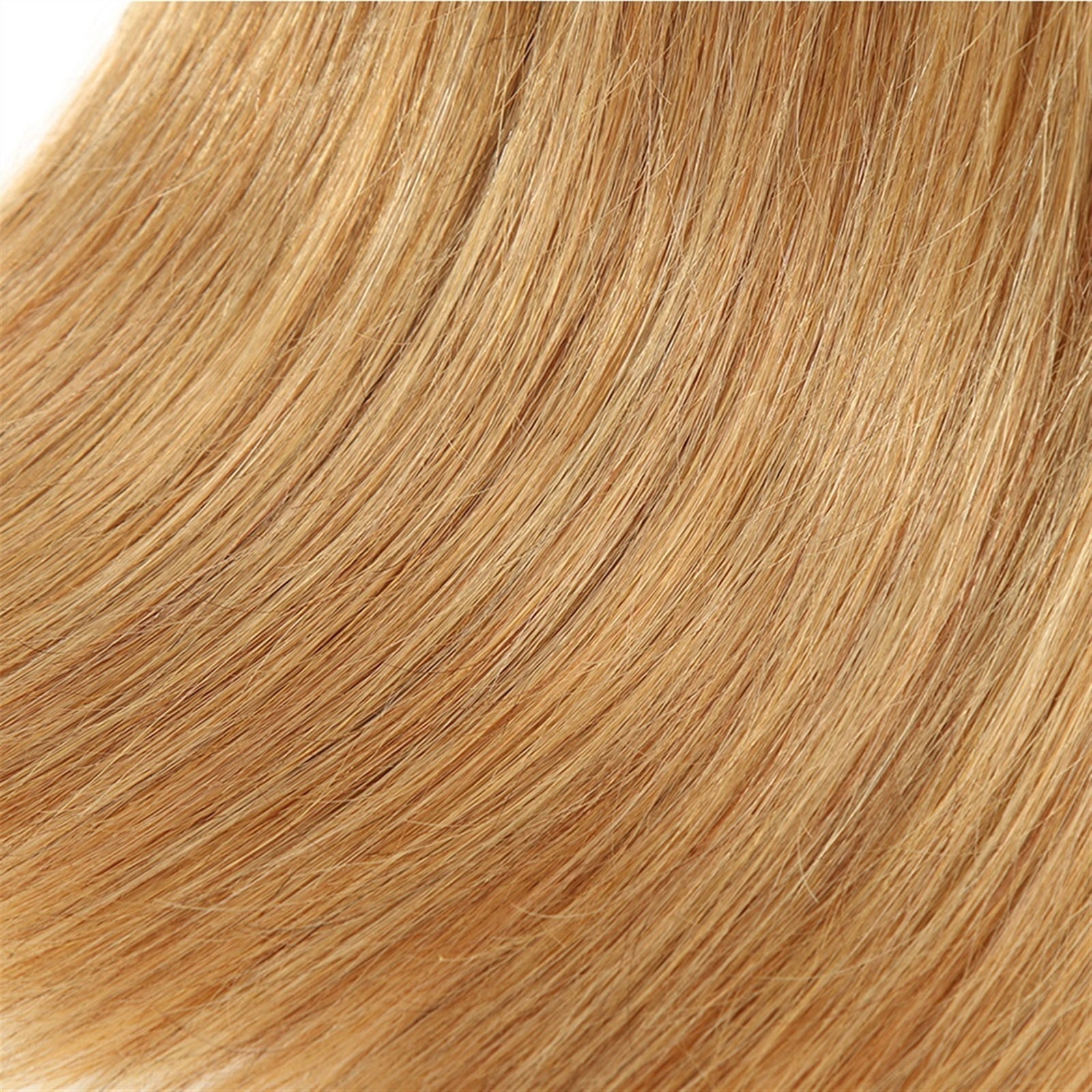 Human Hair Bundles Brazilian Natural Remy Straight Hair Weave Extensions Blonde 8 to 26 Inches Hair Extension