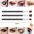 thumbnail image 3 of Urbanstrive Professional Eye Makeup Brushes Eyeshadow Brush Set - 3pcs Soft Synthetic Eyeshadow Blending Brush Kit - For Blending Eyeshadow, Eyeliner, Crease, Eyebrow, Long Lasting, Apply Better, Fla, 3 of 3