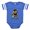 Royal Blue, variant on CafePress - FIN Wirehaired Dachshund Life Baby Football Bodysu - Cute Infant Baby Football Bodysuit