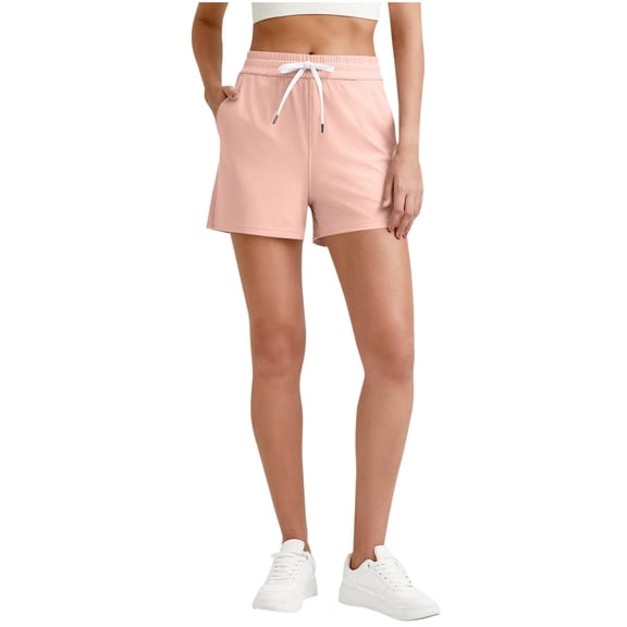 Luvrsol Womens Shorts Quick Dry Moisture Wicking Athletic Pants with Pockets Side Zippers, Size S-2XL