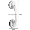 thumbnail image 3 of handle for door Household Accessories Helping Handle Toilet Bathroom Safe Grab Bar for Elderly Senior Disabled - White, 3 of 7