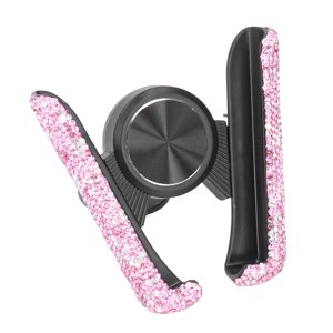 Support de téléphone de voiture d'aération, Support de téléphonie de voiture réglable Auto Cell Phone Mount Véhicule Cradle de téléphone cellulaire de montage sur mesure