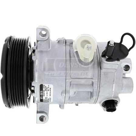 Denso 471-0879 New AC Compressor with Clutch, 1 Pack