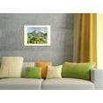 thumbnail image 4 of Mont Sainte-Victoire (La Montagne Sainte-Victoire) - From an Original Color Painting by Paul Cézanne c.1892 - Fine Art Matte Paper Print (Unframed) 16x20in, 4 of 4