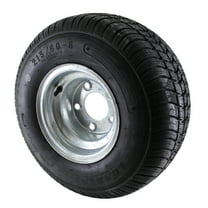 18.5X8.5-8 Loadstar Trailer Tire LRC on 5 Bolt Galvanized Wheel