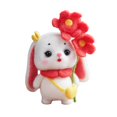 thumbnail image 3 of MesaSe Bunny Felting with Tools Felt Animal Doll Beginner Small DIY Crafts Gift   Style B, 3 of 9