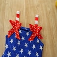 thumbnail image 5 of Edvintorg 1-6 Years 4Th Of July Girls Dresses Summer 2025 Toddler Baby Girls Summer Suspended Dress Independence Day Printed Pure Cotton Dress, 5 of 7