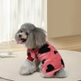 thumbnail image 2 of Pet Dog Clothing Home Clothing Pet Clothing Pajamas Plush Pet Clothing Fall Dog Pajamas Bathrobe Pet Clothes Rack Pet Clothes for Small Dogs Girl Pet Clothes for Small Dogs Boy Pet Clothes for Small, 2 of 5
