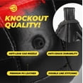 thumbnail image 4 of Boxerpoint, Speed Bag Boxing Equipment, Black, PU Leather, 1 Pc, 4 of 7