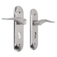 thumbnail image 1 of Door Interior Handle, Passage Handle Stainless Steel Easy Installation Durable  for Closet, 1 of 7