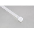 thumbnail image 4 of 100 Pack Heavy Duty 8 Inches (50lbs) Zip Cable Tie Down Strap Wire Uv White Clear Natural Nylon Wrap, 4 of 5