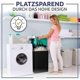 thumbnail image 2 of Cesto de ropa con tapa, con bolsa de ropa - Para baño y dormitorio_ Kuyhfg Bienvenido a Kuyhfg, 2 of 5