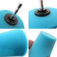 thumbnail image 5 of Wheel Polishing Sponge Tool, Hexagonal Handle Car Rim Brush, Reusable Wheel Cleaning Pad for Auto Detailing, Blue Polisher Accessory, 5 of 6