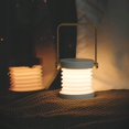 thumbnail image 3 of Lámpara de mesa LED Sailing USB plegable con linterna retráctil gris, 3 of 5