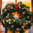 thumbnail image 6 of 20PCS Christmas Bow with Bells for Crafts Christmas Mini Bowknot Ornament Craft Present Bow Christmas Tree Wreaths Hanging Decor, 6 of 7