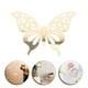 thumbnail image 3 of KAKOWELY 12 pegatinas de mariposa 3D con purpurina para pared, decoración de fiestas y pasteles., 3 of 5