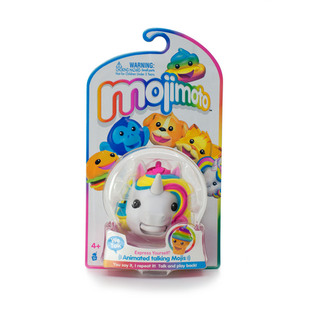 Mojimoto Animated Talk Back RAINBOW UNICORN