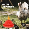 thumbnail image 3 of 1 Set Chicken Feeders And Waterers Quail Watering System Waterproof Chicken Feeder Poultry Waterer Chicken Water Bowl Automatic Poultry Waterer For Chickens, 3 of 9