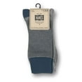 thumbnail image 2 of Hanes Premium Crew Socks 3 Pack 1901 Heritage Cushion Men's Size 6-12 (HT3/3), 2 of 2