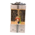 thumbnail image 2 of simhoa Creative Christmas Music Box Lantern Music Box Glittering Snowing Christmas Tree White, 2 of 8