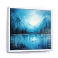 thumbnail image 2 of Designart "Harmonious Blue Northern Sky" Sky Floater Framed Canvas Wall Art, 2 of 5