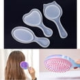 thumbnail image 4 of Cute Comb Silicone Mold Epoxy Resin Hair Brush Comb Molds DIY Crafts Supplies, 4 of 13