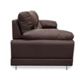 thumbnail image 3 of Love Seat de de Piel Genuina, 2 plazas, Modelo Lisboa, Color Chocolate, Elegante, cómodo y Moderno, Hecho en Mexico. Medidas 166 X 85 X 90 cm., 3 of 6